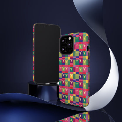 Tough Cases, Aries, Zodiac v1, Shape Pattern