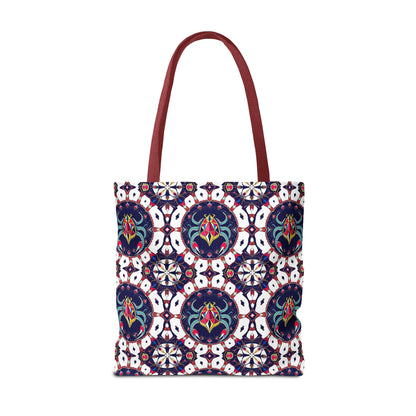 Tote Bag (AOP), Scorpio, Zodiac v1, Jewel Pattern