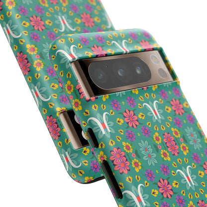 Tough Cases, Aquarius, Zodiac v4, Flower Pattern