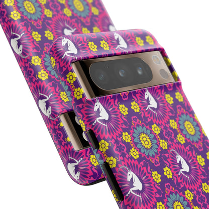 Tough Cases, Capricorn, Zodiac, Flower Pattern