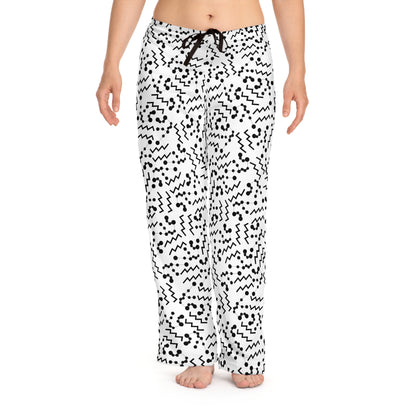 Women's Zodiac Pajama Pants (AOP) Aquarius Zodiac Sign