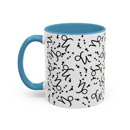 Accent Coffee Mug with the Capricorn sign (11, 15oz)
