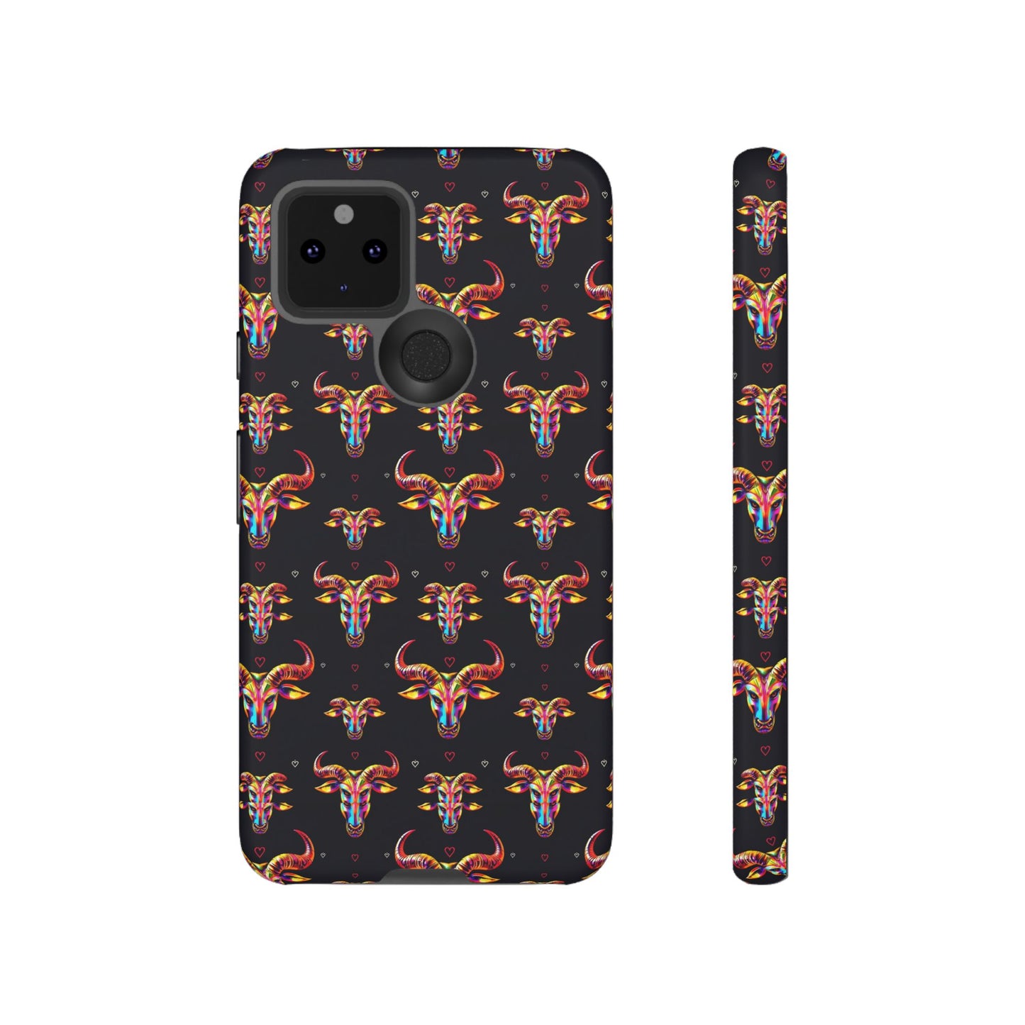 Tough Cases, Taurus, Zodiac, Metal Pattern