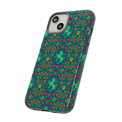 Tough Cases, Leo, Zodiac v3, Flower Pattern