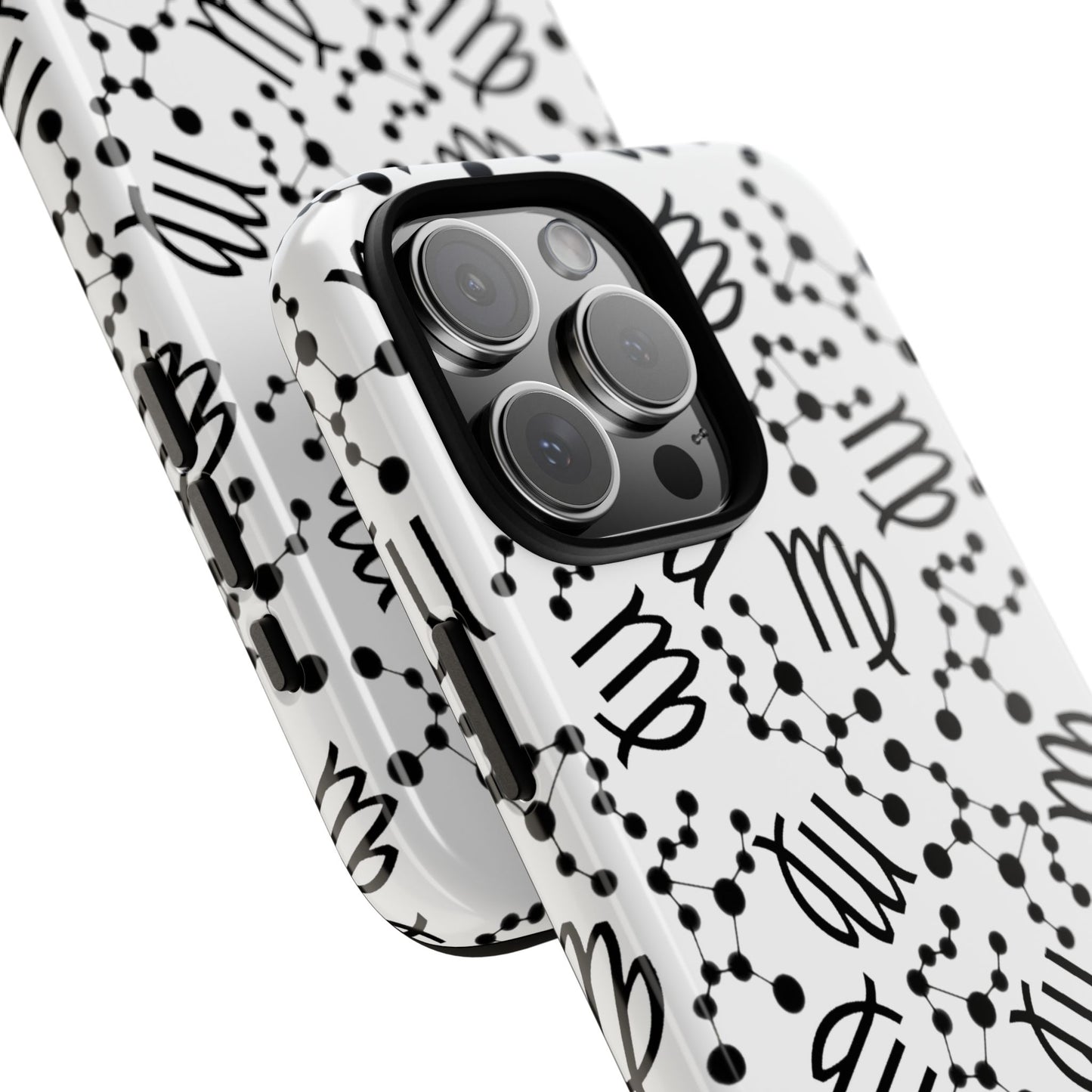 Tough Cases with the Virgo Zodiac sign for iPhone, Samsung Galaxy, and Google Pixel devices