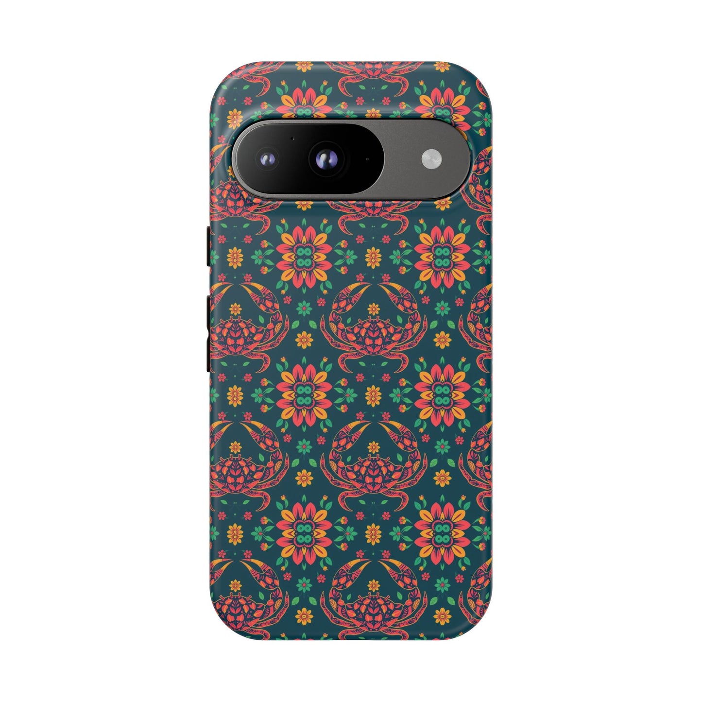 Tough Cases, Cancer, Zodiac v4, Flower Pattern
