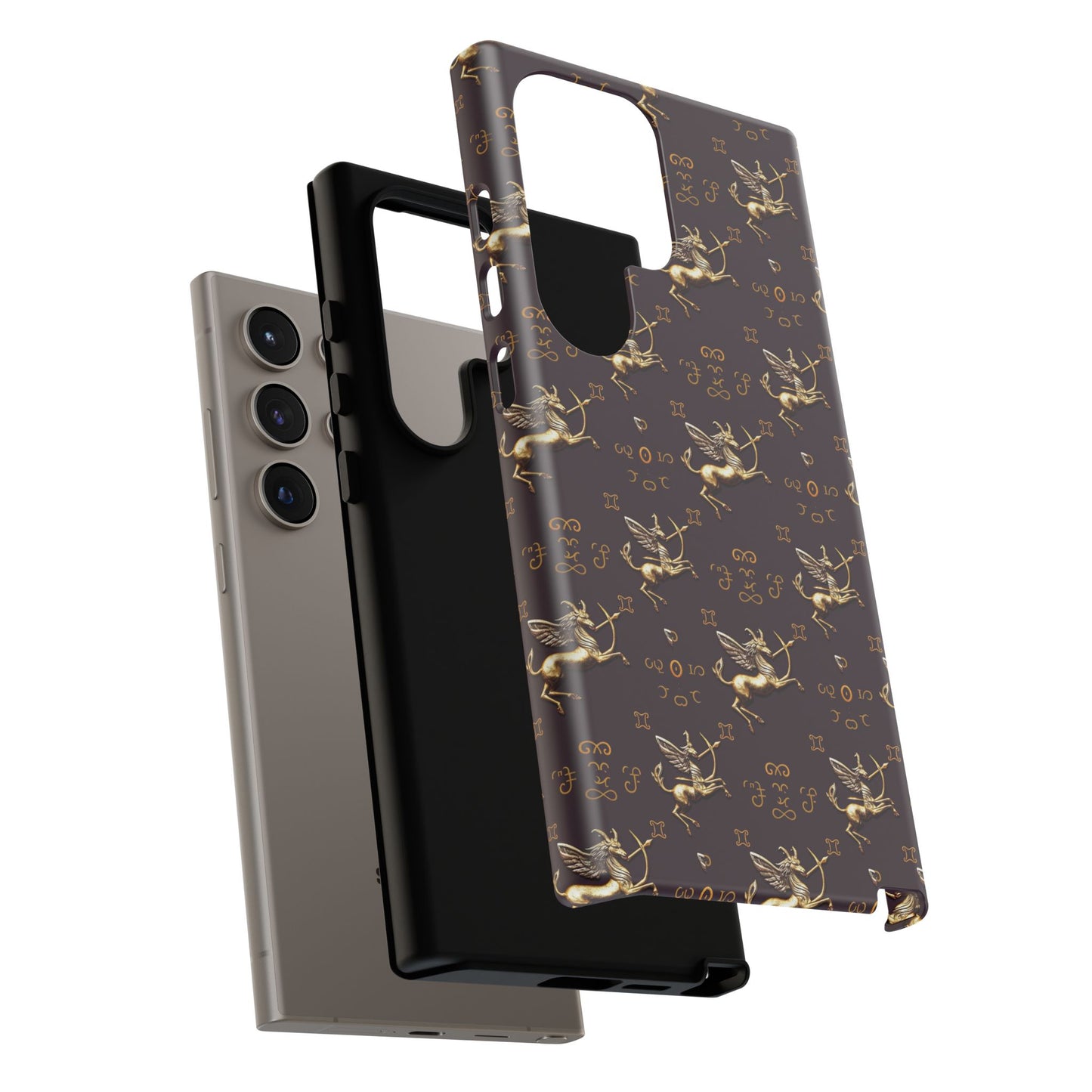 Tough Cases, Sagittarius, Zodiac v3, Metal Pattern
