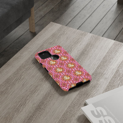 Tough Cases, Capricorn, Zodiac v4, Flower Pattern