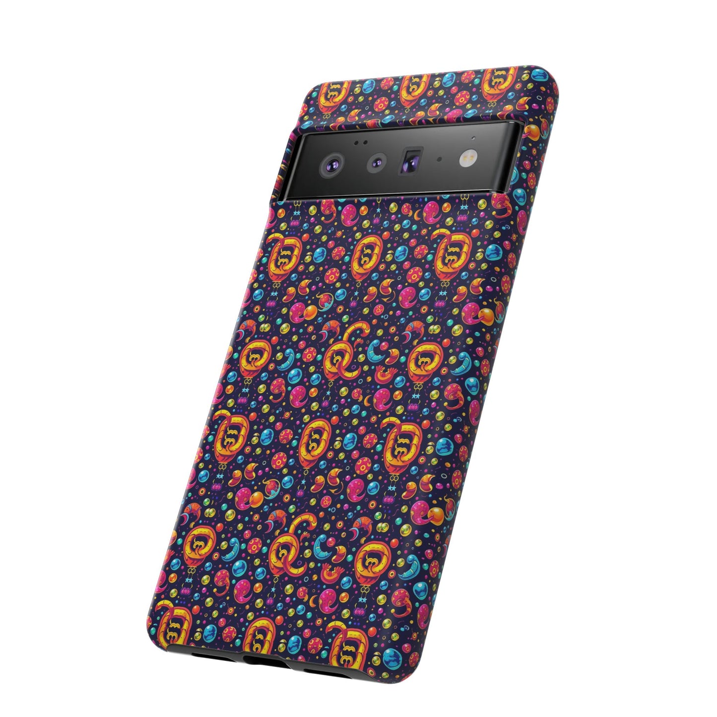 Tough Cases, Aquarius, Zodiac v1, Bubble Pattern