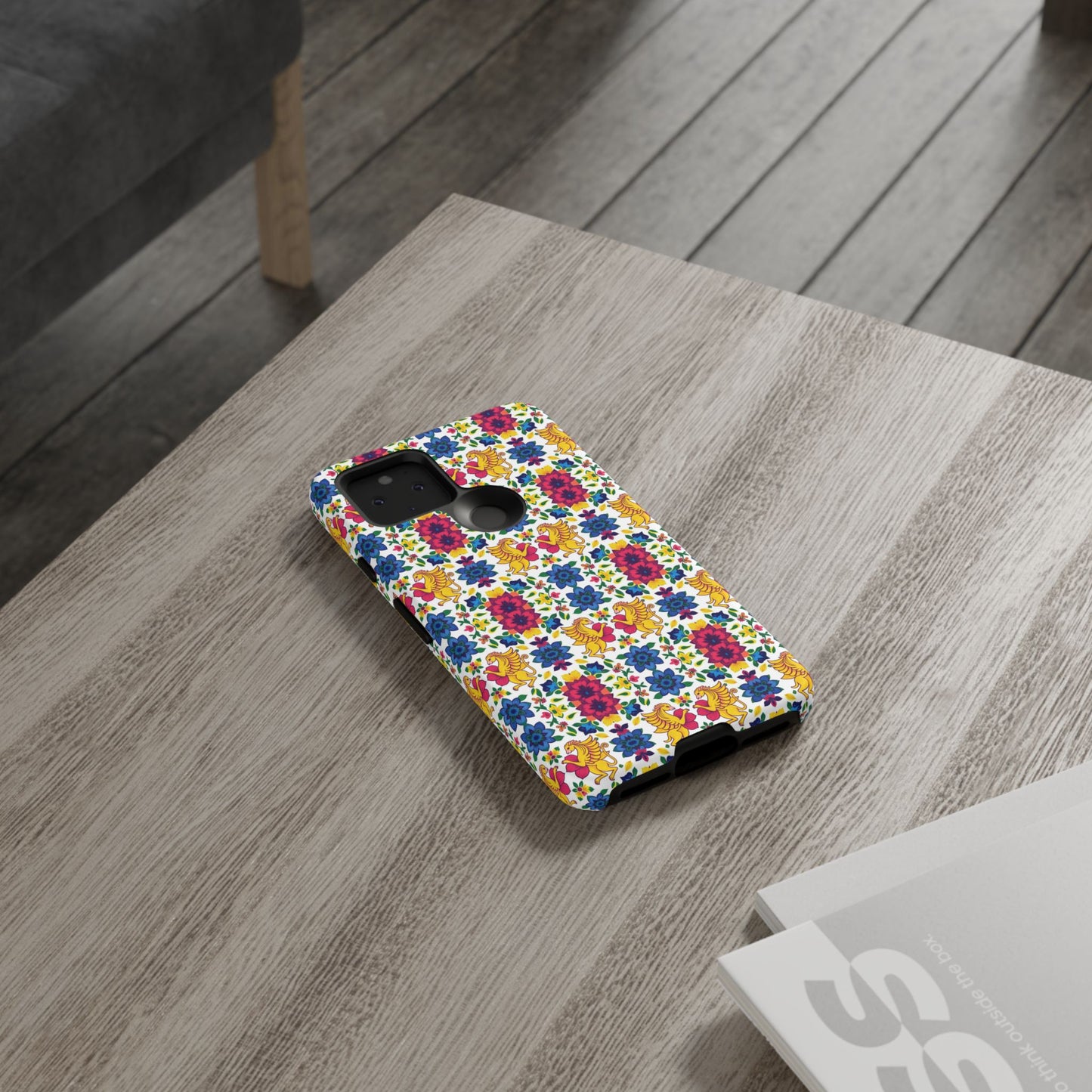 Tough Cases, Gemini, Zodiac, Flower Pattern