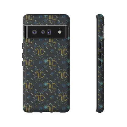 Tough Cases, Aquarius, Zodiac v2, Bubble Pattern
