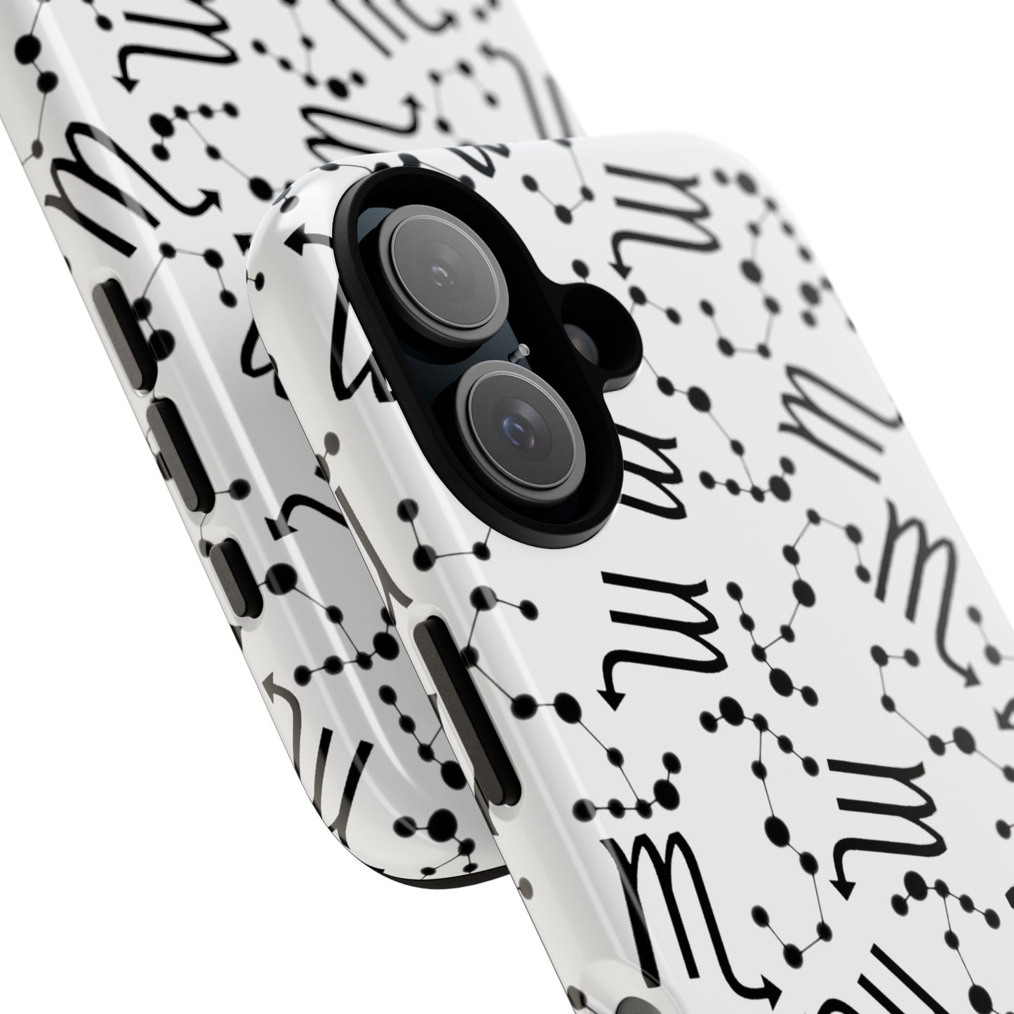Tough Cases with the Scorpio Zodiac sign for iPhone, Samsung Galaxy, and Google Pixel devices