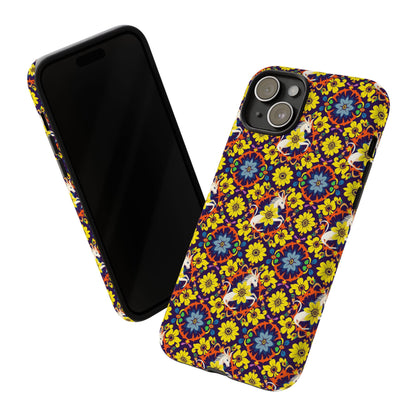 Tough Cases, Aquarius, Zodiac v3, Flower Pattern