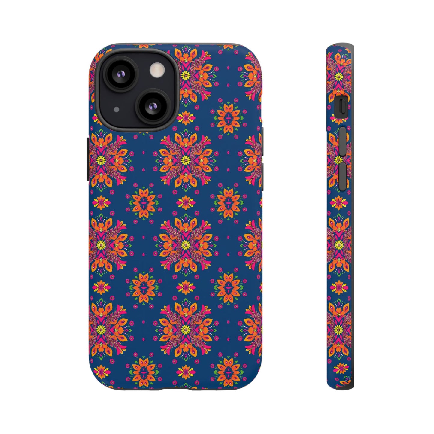 Tough Cases, Gemini, Zodiac v2, Flower Pattern