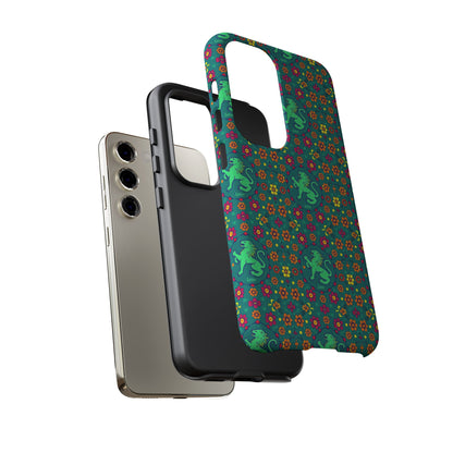 Tough Cases, Leo, Zodiac v3, Flower Pattern