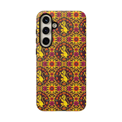 Tough Cases, Virgo, Zodiac v1, Flower Pattern