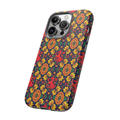 Tough Cases, Virgo, Zodiac v2, Flower Pattern