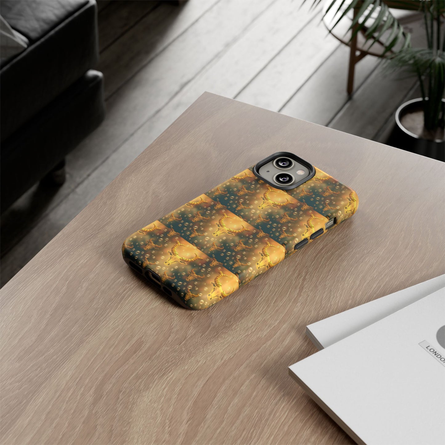 Tough Cases, Taurus, Zodiac v1, Bubble Pattern