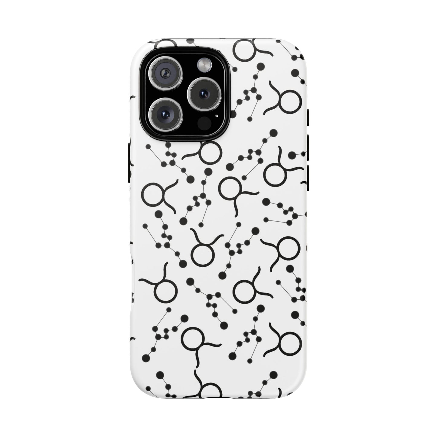 Tough Cases with the Taurus Zodiac sign for iPhone, Samsung Galaxy, and Google Pixel devices