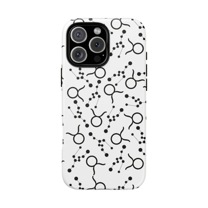 Tough Cases with the Taurus Zodiac sign for iPhone, Samsung Galaxy, and Google Pixel devices