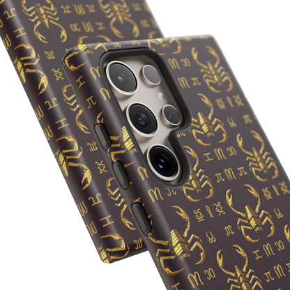 Tough Cases, Scorpio, Zodiac v2, Metal Pattern
