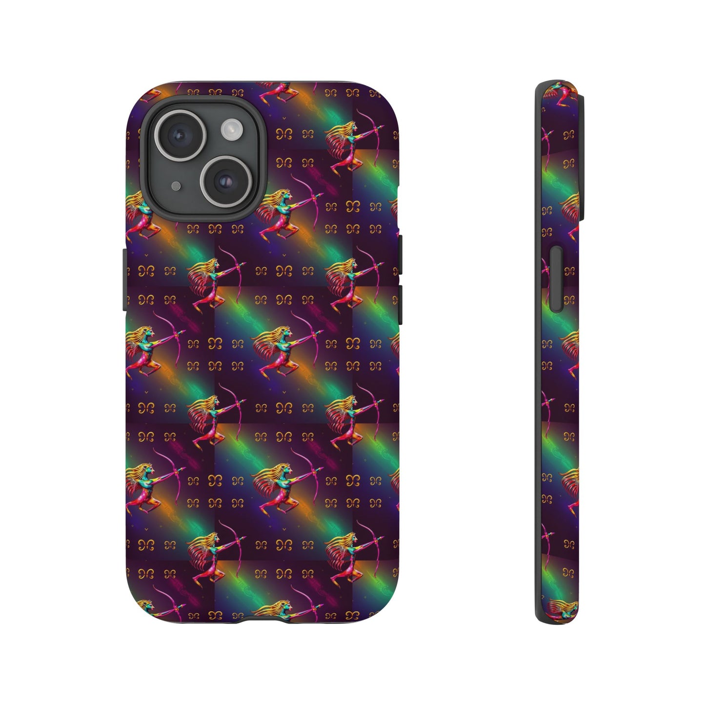 Tough Cases, Sagittarius, Zodiac v1, Metal Pattern