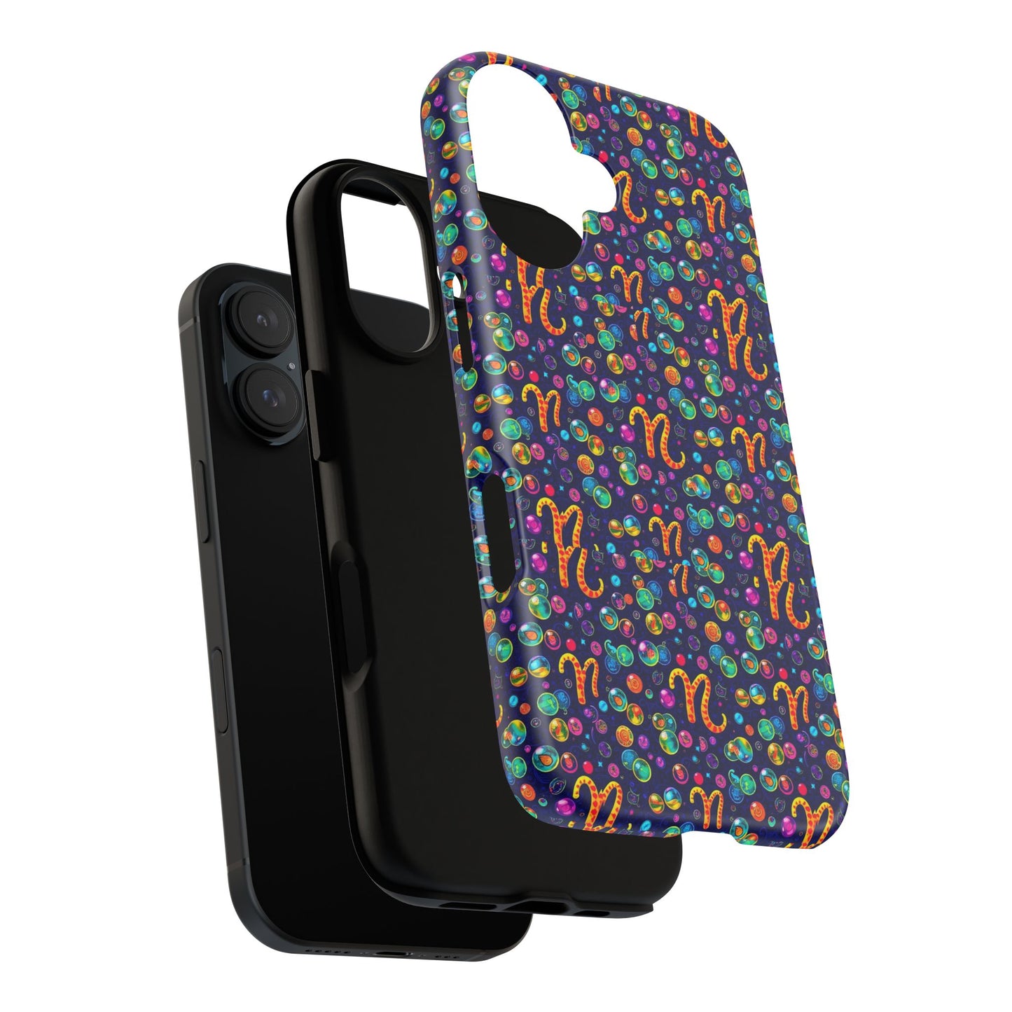 Tough Cases, Aquarius, Zodiac, Bubble Pattern