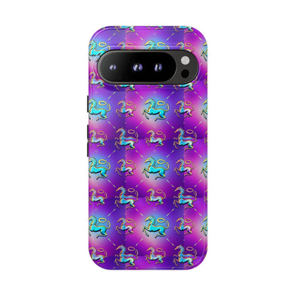 Tough Cases, Aquarius, Zodiac, Metal Pattern