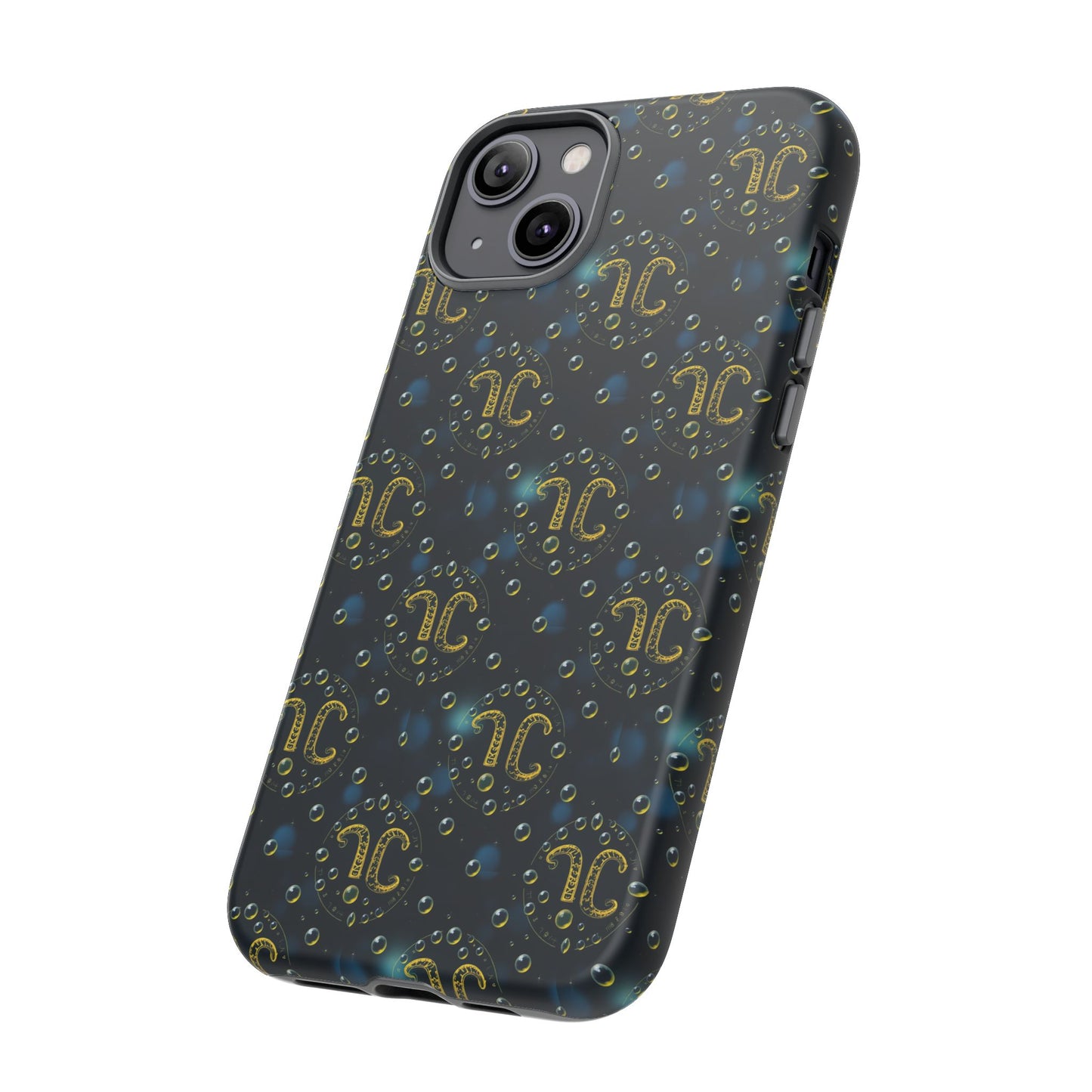 Tough Cases, Aquarius, Zodiac v2, Bubble Pattern