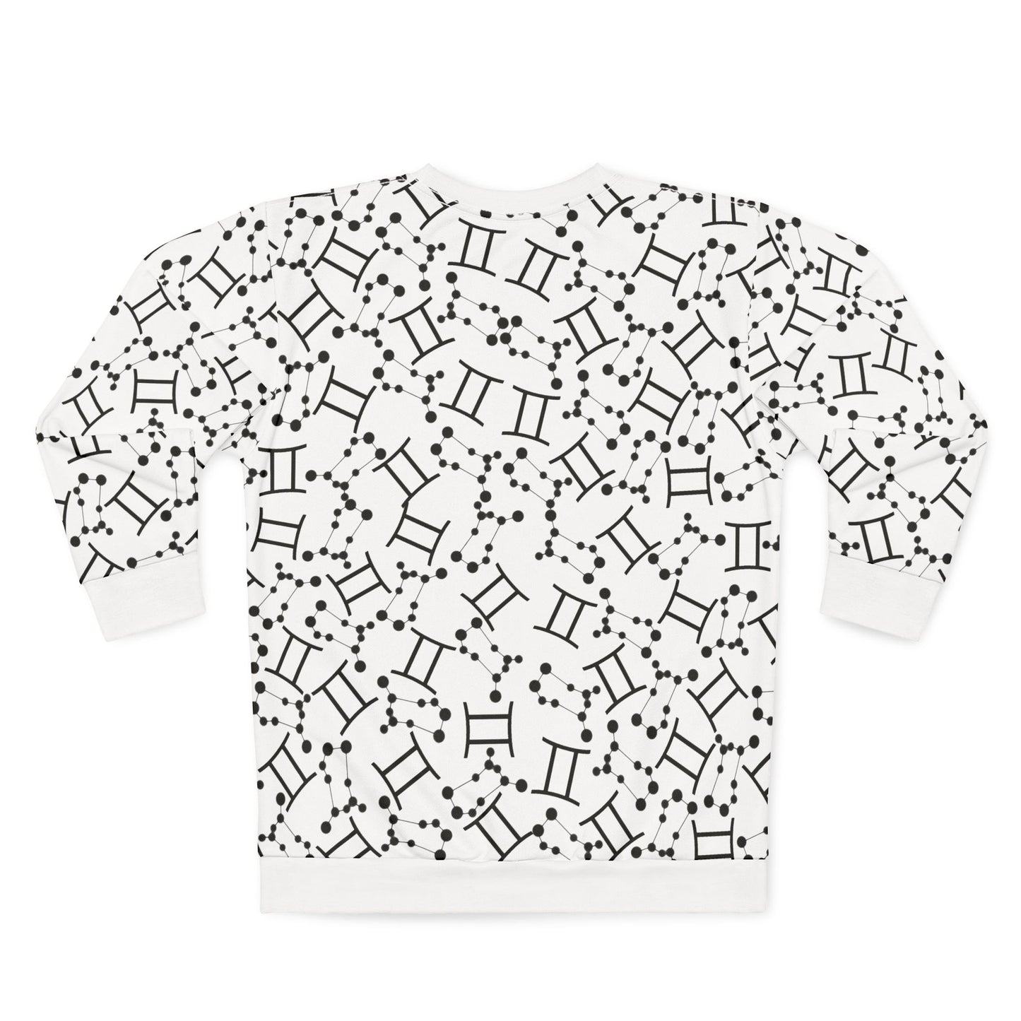 Zodiac AOP Unisex Sweatshirt Gemini Zodiac Sign