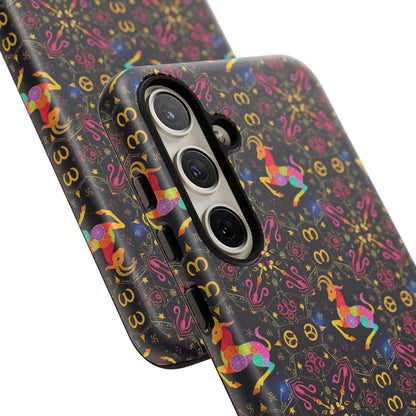 Tough Cases, Capricorn, Zodiac v2, Metal Pattern
