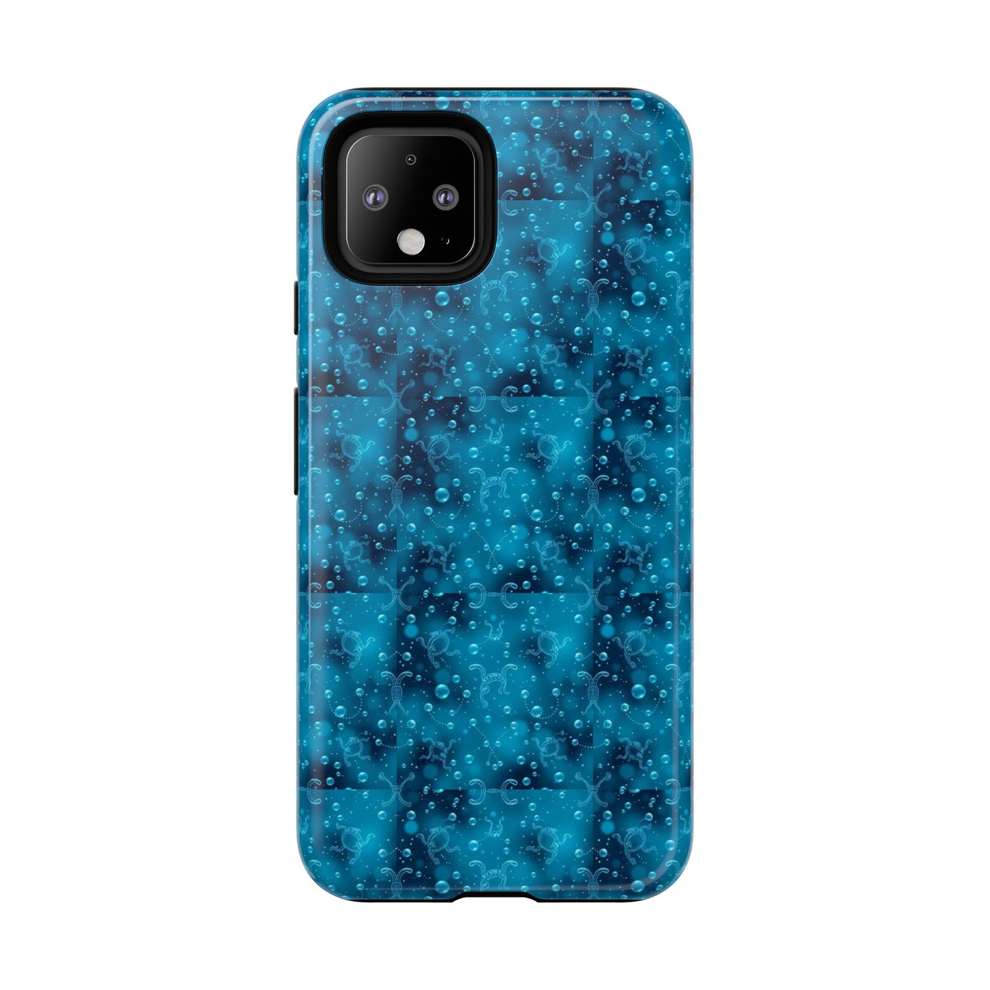 Tough Cases, Aquarius, Zodiac v3, Bubble Pattern