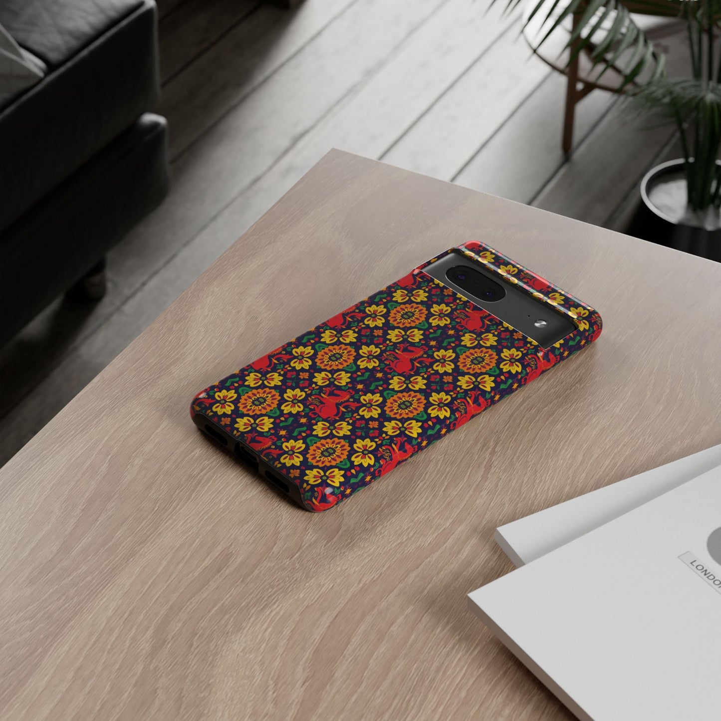 Tough Cases, Virgo, Zodiac v2, Flower Pattern