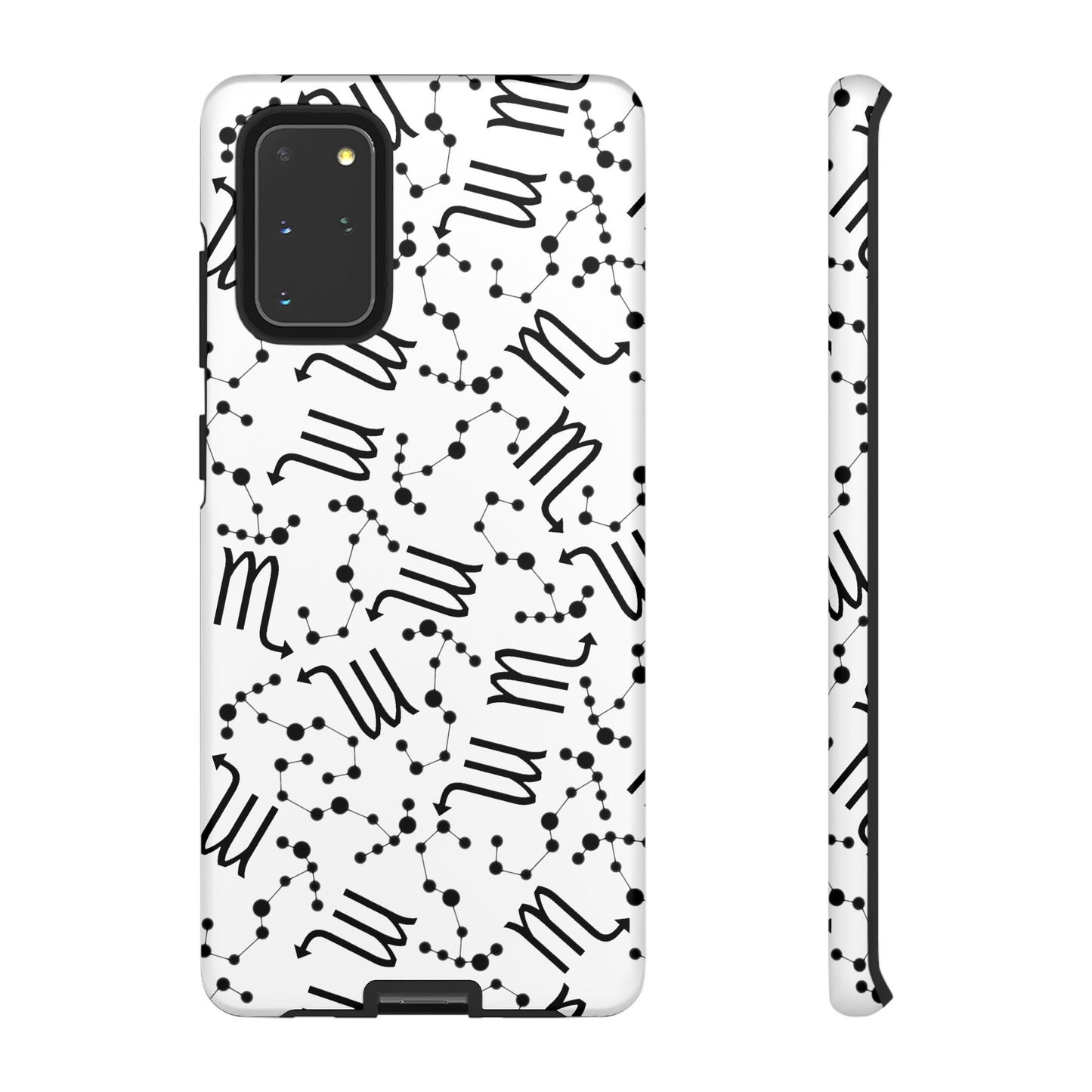 Tough Cases with the Scorpio Zodiac sign for iPhone, Samsung Galaxy, and Google Pixel devices