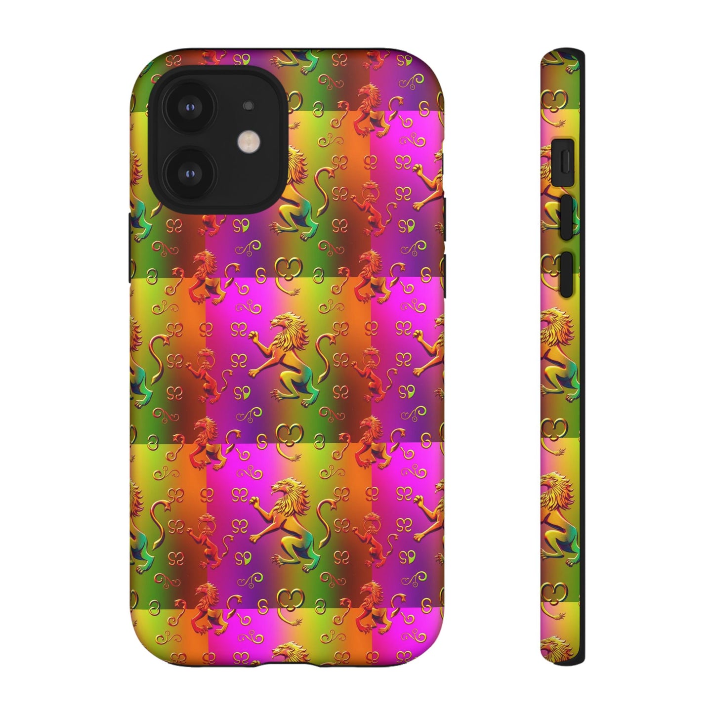 Tough Cases, Leo, Zodiac v1, Metal Pattern