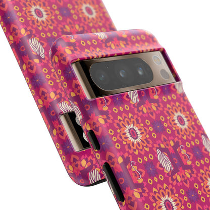 Tough Cases, Gemini, Zodiac v1, Flower Pattern