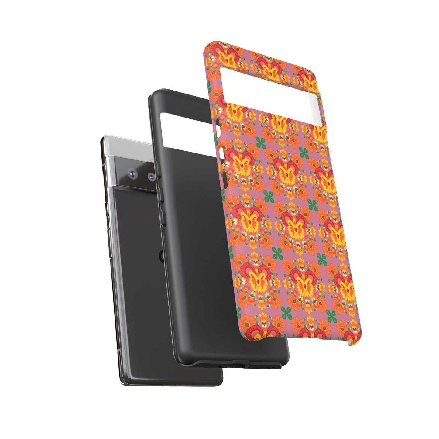 Tough Cases, Aries, Zodiac v1, Flower Pattern