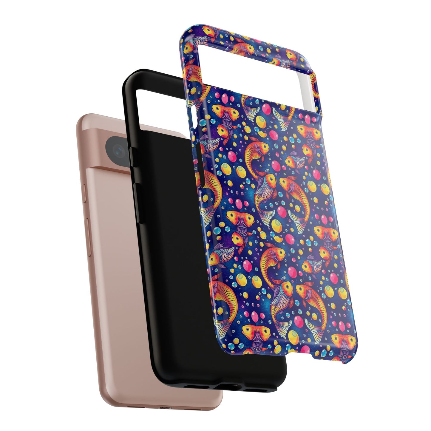 Tough Cases, Pisces, Zodiac, Bubble Pattern