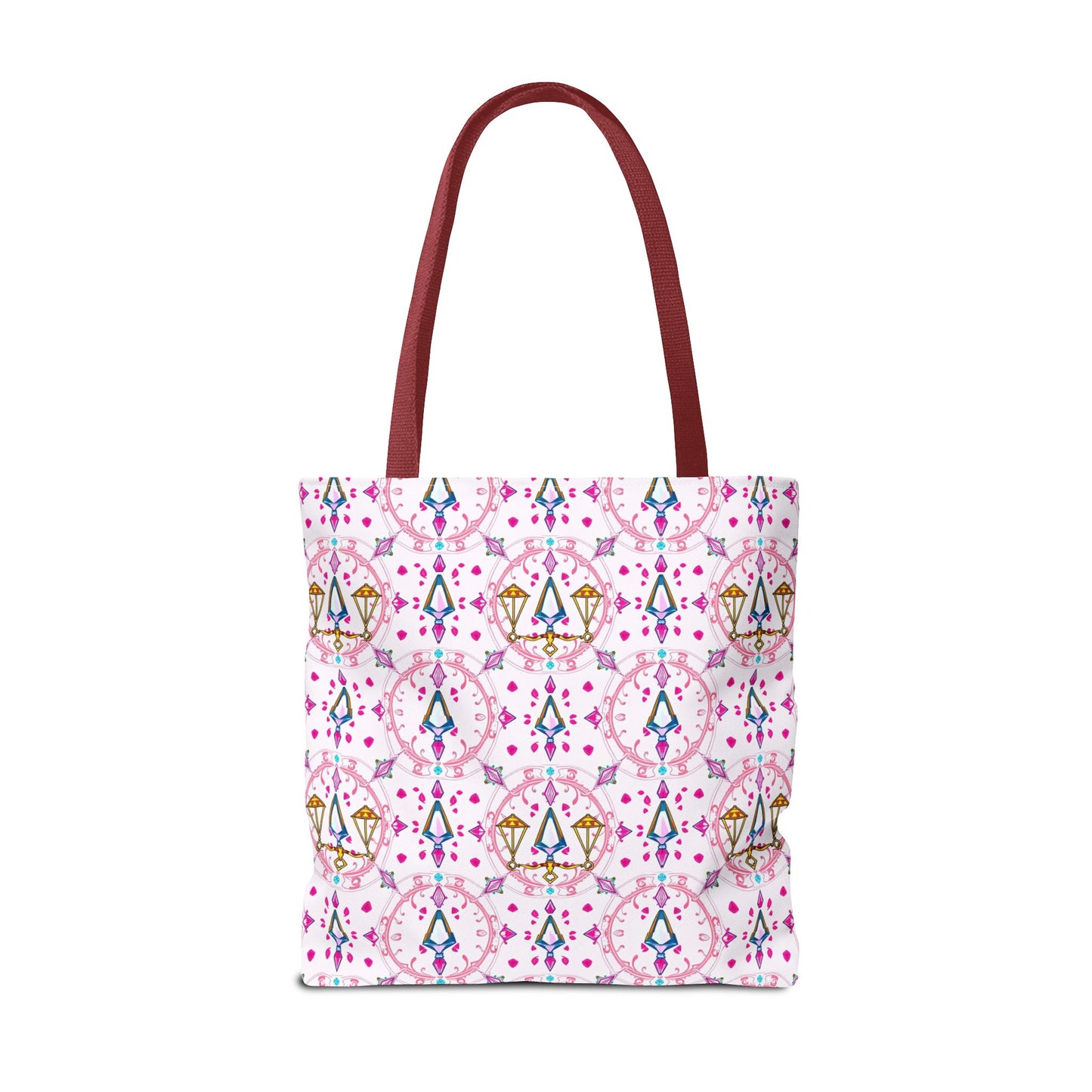 Tote Bag (AOP), Libra, Zodiac, Jewel Pattern