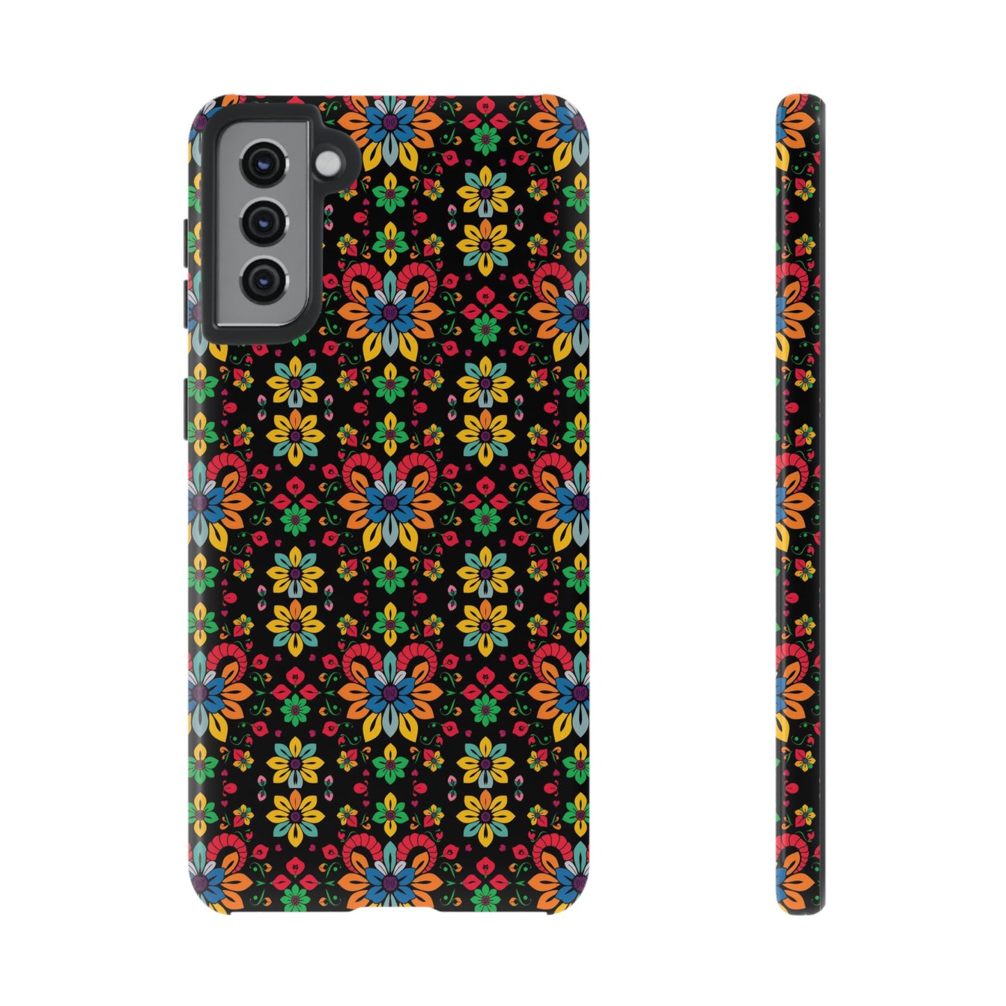 Tough Cases, Aries, Zodiac v2, Flower Pattern