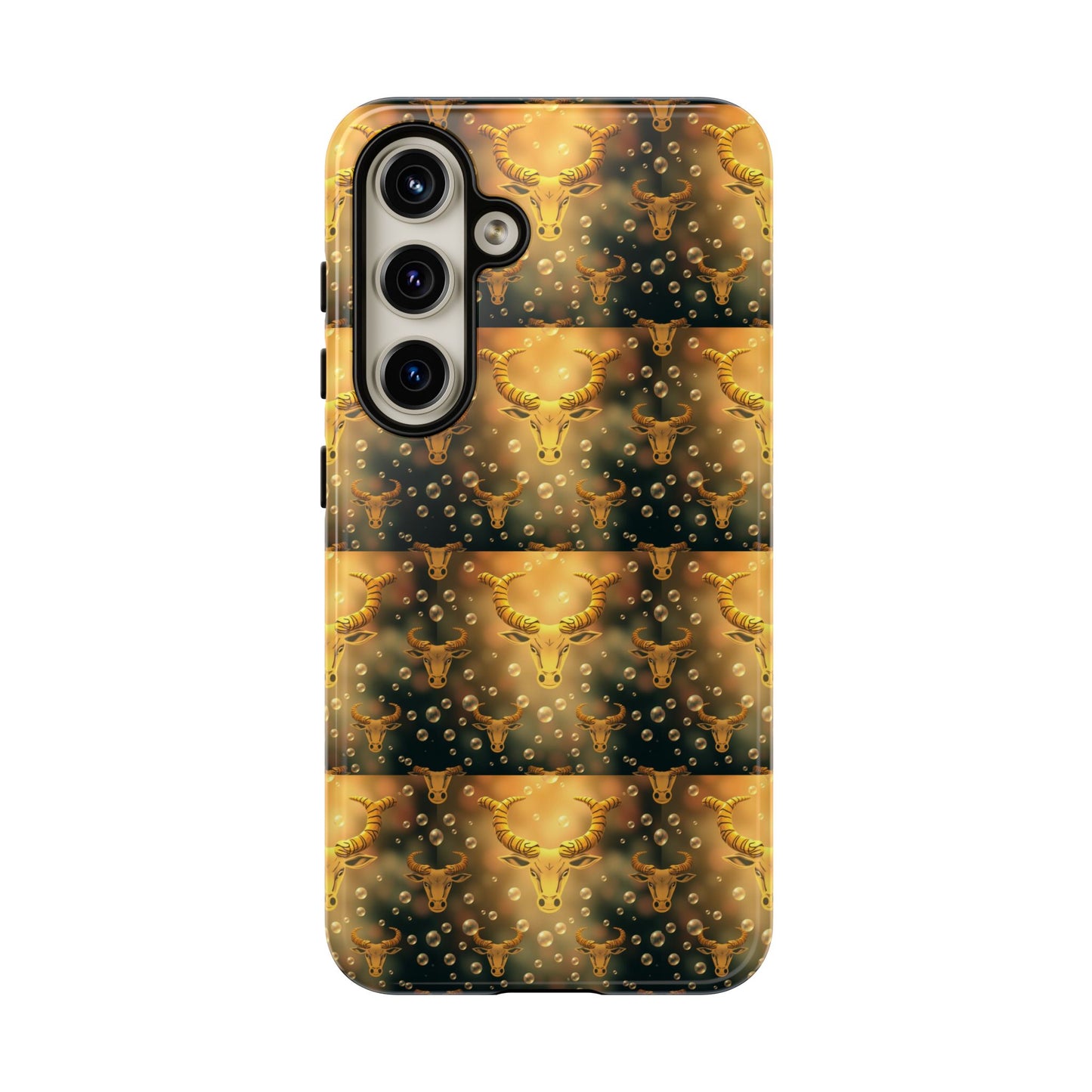 Tough Cases, Taurus, Zodiac v1, Bubble Pattern