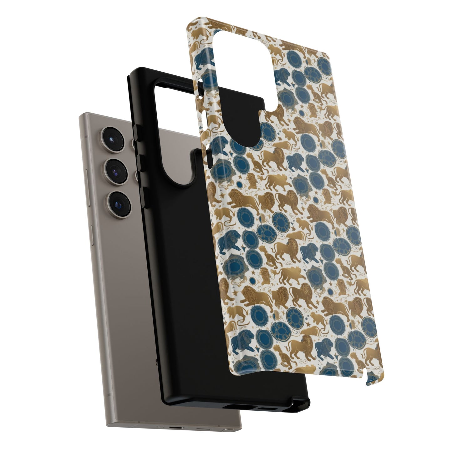 Tough Cases, Leo, Zodiac v2, Metal Pattern