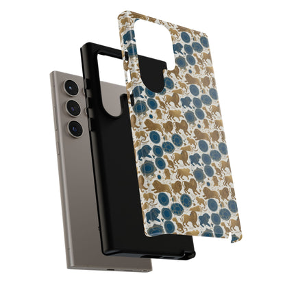 Tough Cases, Leo, Zodiac v2, Metal Pattern