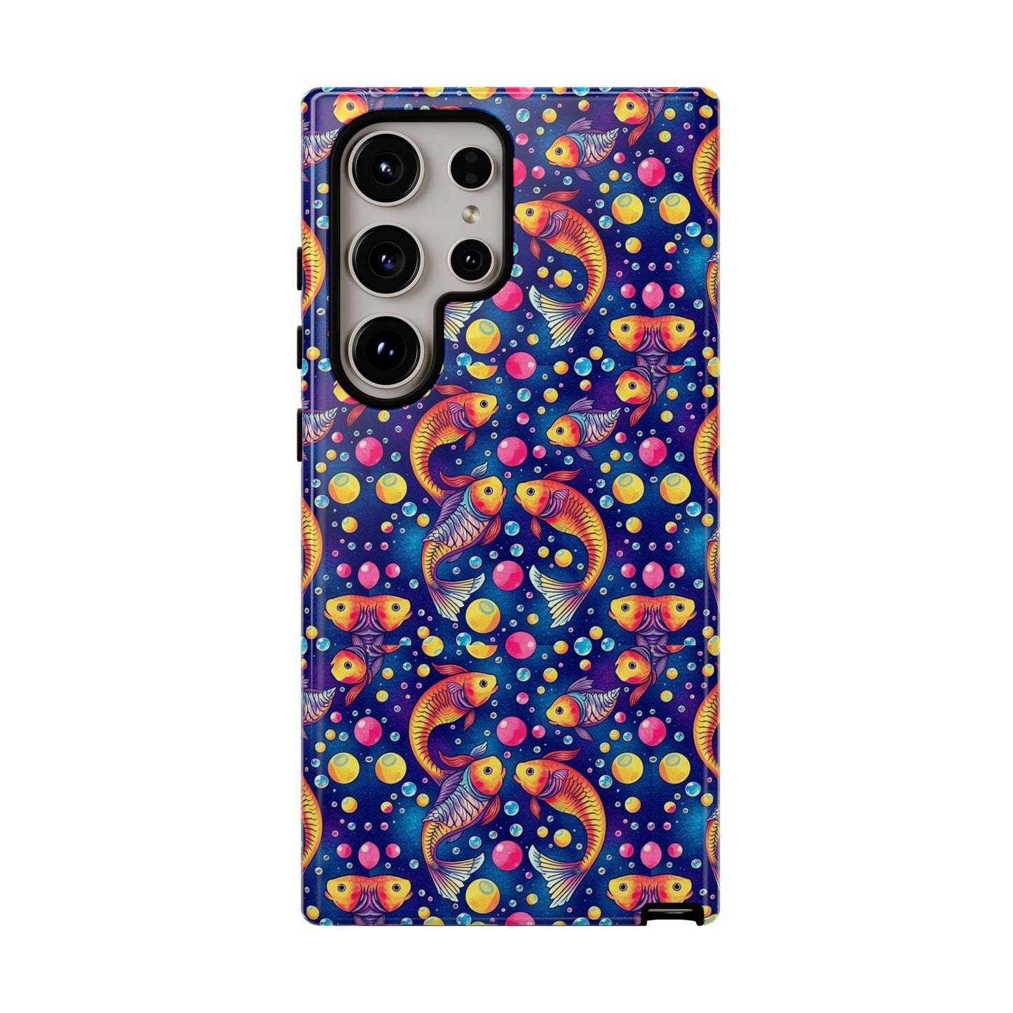 Tough Cases, Pisces, Zodiac, Bubble Pattern