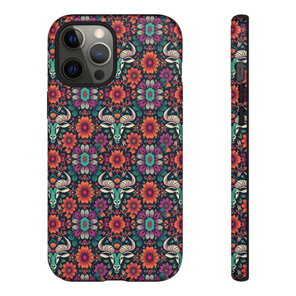 Tough Cases, Taurus, Zodiac v4, Flower Pattern