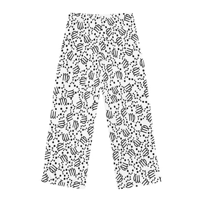Women's Zodiac Pajama Pants (AOP) Virgo Zodiac Sign