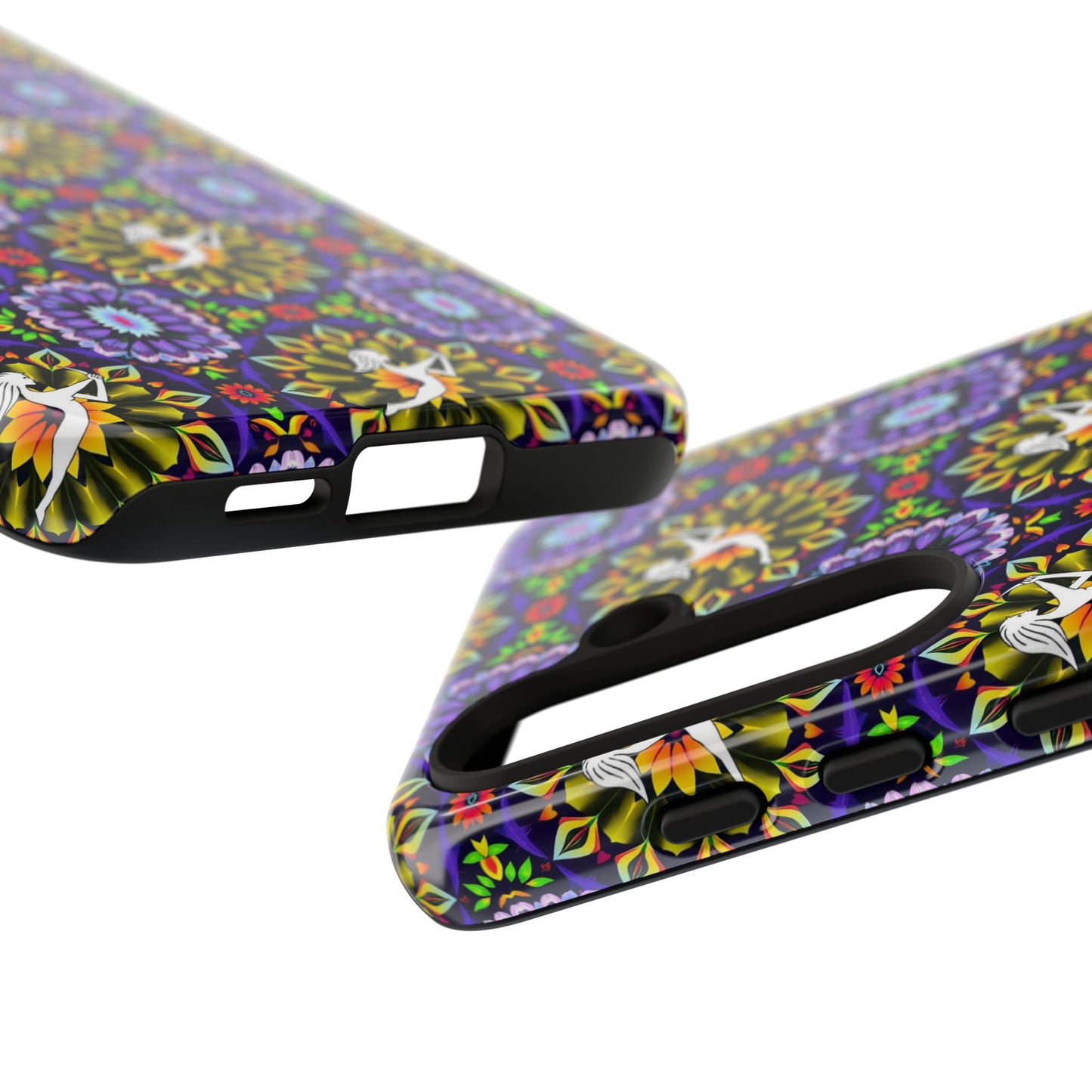 Tough Cases, Sagittarius, Zodiac v1, Flower Pattern