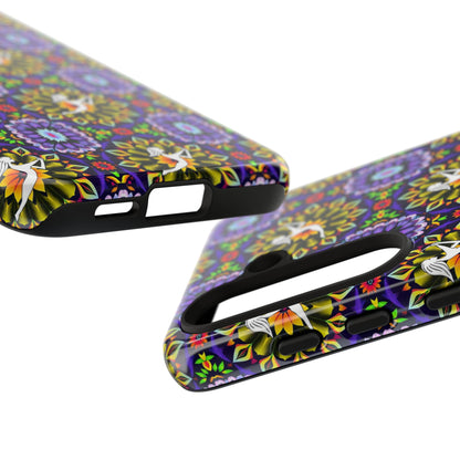 Tough Cases, Sagittarius, Zodiac v1, Flower Pattern