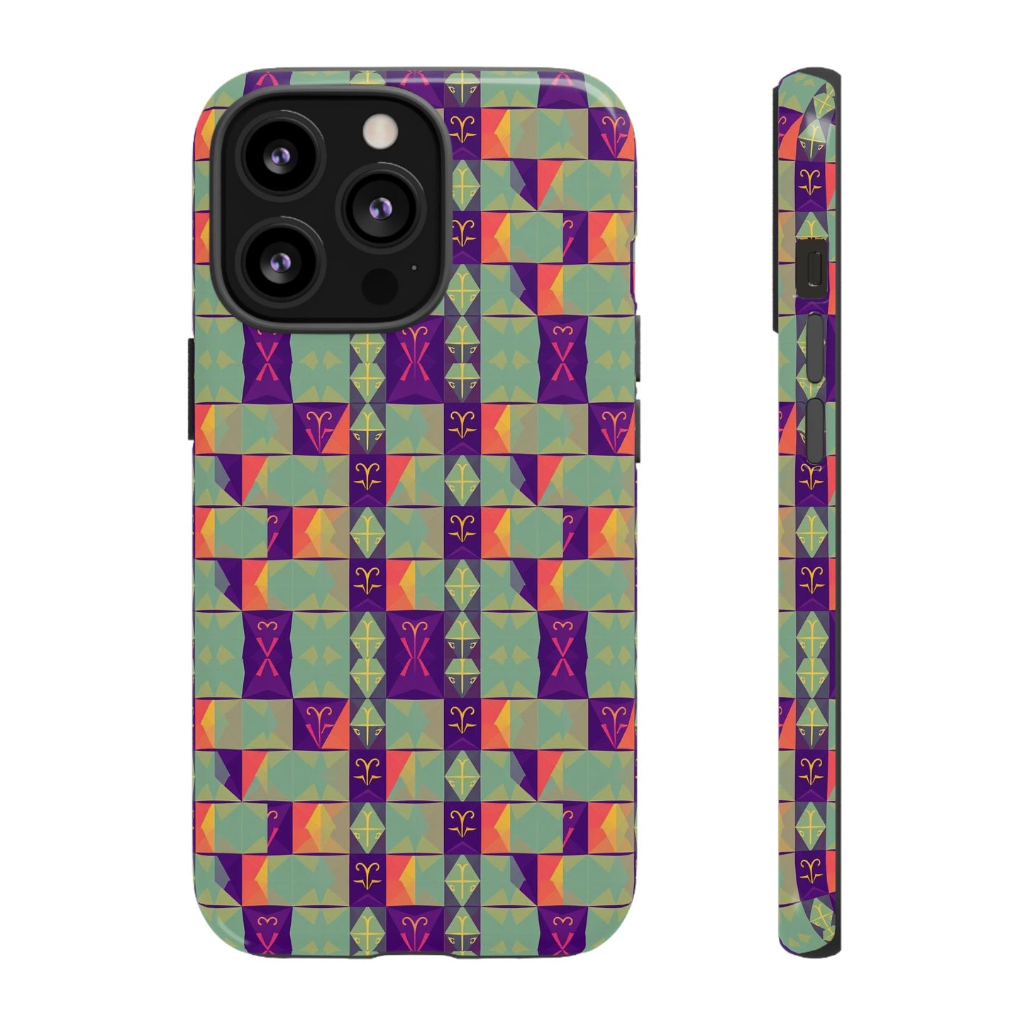 Tough Cases, Aquarius, Zodiac v2, Shape Pattern