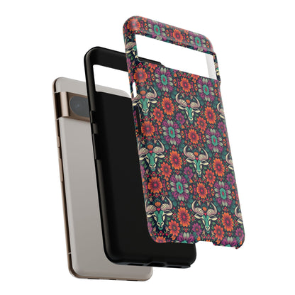 Tough Cases, Taurus, Zodiac v4, Flower Pattern